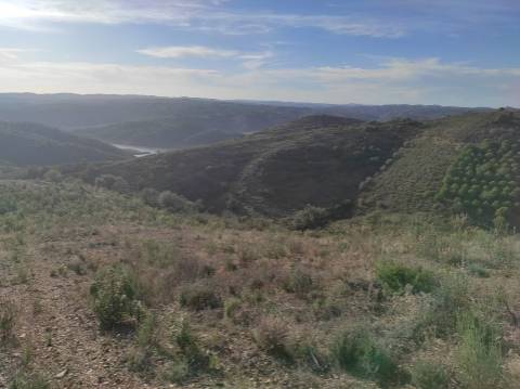 TERRENO RUSTICO COM 3.330 M2 VISTA LAGO PRÓXIMO AS QUEBRADAS EM CASTRO MARIM - ALGARVE