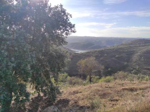 TERRENO RUSTICO COM 3.330 M2 VISTA LAGO PRÓXIMO AS QUEBRADAS EM CASTRO MARIM - ALGARVE