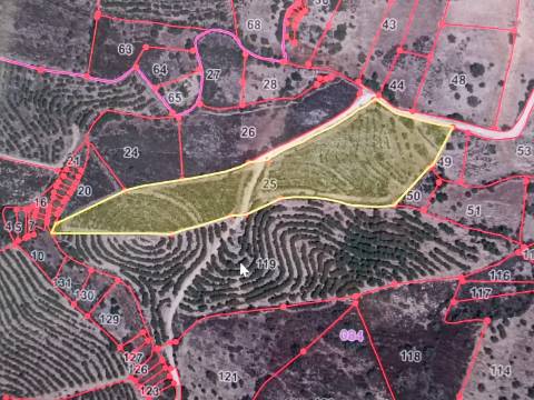 TERRENO RÚSTICO COM 13.120 M2 - TORNEIRO - ALCOUTIM - ALGARVE