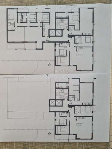 Lote com 504m2 e 1604m2 de construção de 16 fogos , no centro de Loule