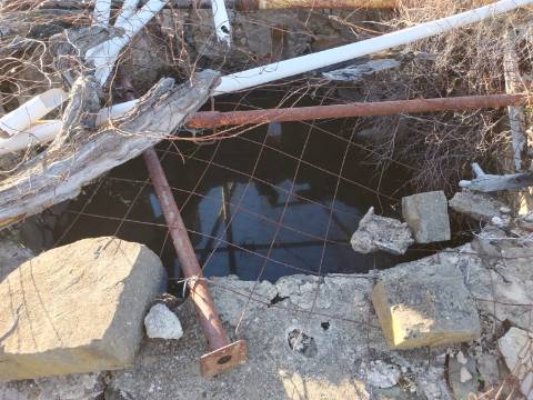 TERRENO COM RUINA - 4.960 M2 - COM NORA - ÁGUA DA BARRAGEM NA JUNQUEIRA EM CASTRO MARIM - ALGARVE