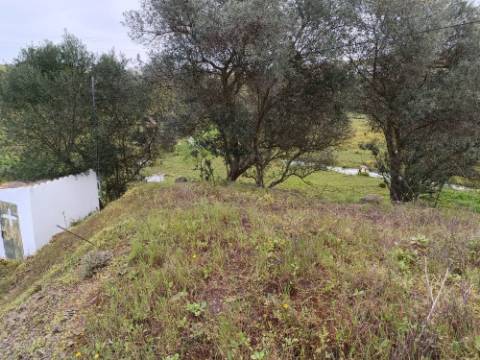 TERRENO COM RUINA - 4.960 M2 - COM NORA - ÁGUA DA BARRAGEM NA JUNQUEIRA EM CASTRO MARIM - ALGARVE
