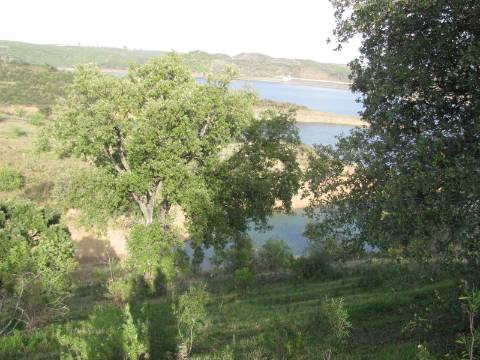 TERRENO COM 27.600 M2 - JUNTO AO LAGO - POSSIBILIDADE DE CONSTRUIR APOIO AGRICOLA - ALCARIAS GRANDES - CASTRO MARIM - ALGARVE