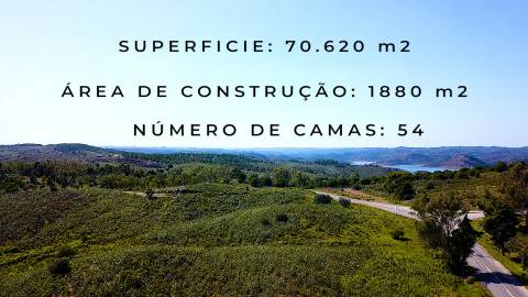 Terreno com Projeto Previamente Aprovado para Hotel Rural de 3 Estrelas - Oportunidade junto à Barragem de Odeleite