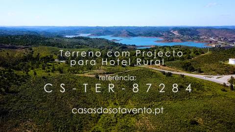 Terreno com Projeto Previamente Aprovado para Hotel Rural de 3 Estrelas - Oportunidade junto à Barragem de Odeleite