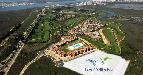 Apartamento T2 com Terraço e Piscina Comum em Isla de Canela