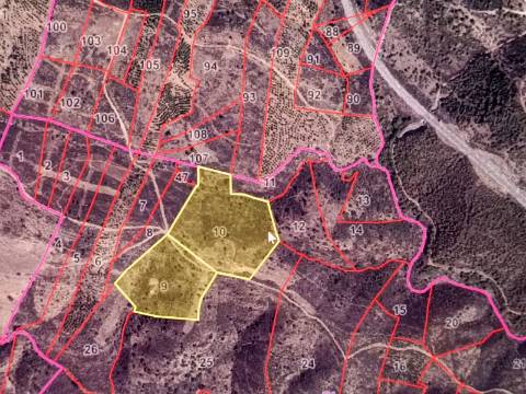 TERRENO COM 57.320 M2 - COM VISTA LAGO - PRÓXIMO AO VALE DO PEREIRO EM ODELEITE - CASTRO MARIM - ALGARVE