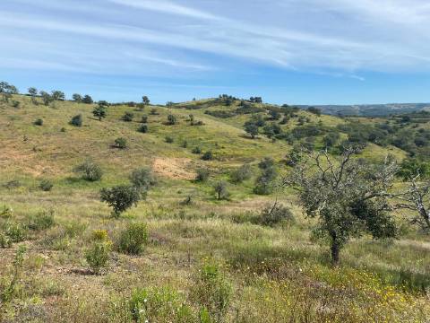 TERRENO COM 57.320 M2 - COM VISTA LAGO - PRÓXIMO AO VALE DO PEREIRO EM ODELEITE - CASTRO MARIM - ALGARVE