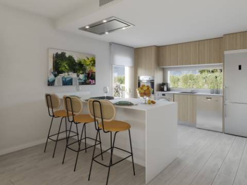 Moradia T3 Unifamiliar Geminada no 3º andar com 3 Terraços-401m2 e Piscina em Isla de Canela 'Ayamonte', Espanha