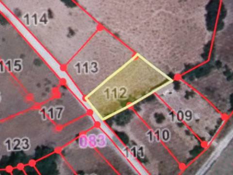 TERRENO COM 440 M2 JUNTO A ALDEIA DA CASA BRANCA EM BALURCOS - ALCOUTIM