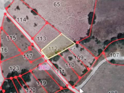 TERRENO COM 440 M2 JUNTO A ALDEIA DA CASA BRANCA EM BALURCOS - ALCOUTIM