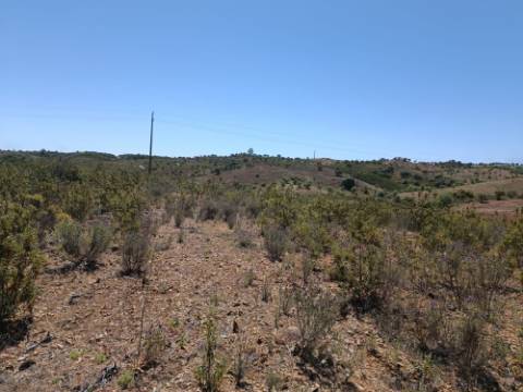 TERRENO COM 34.700 M2 - POSSIBILIDADES DE CONSTRUIR UM ARMAZEM - PRÓXIMO A CHOÇA QUEIMADA EM CASTRO MARIM - ALGARVE