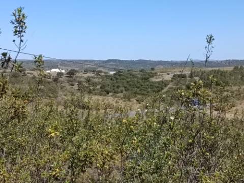 TERRENO COM 34.700 M2 - POSSIBILIDADES DE CONSTRUIR UM ARMAZEM - PRÓXIMO A CHOÇA QUEIMADA EM CASTRO MARIM - ALGARVE