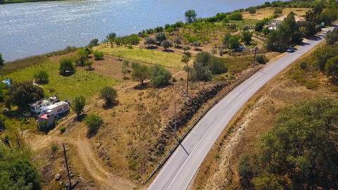 TERRENO RUSTICO COM 5.520 M2 - VISTA RIO GUADIANA - FOZ DE ODELEITE - CASTRO MARIM - ALGARVE