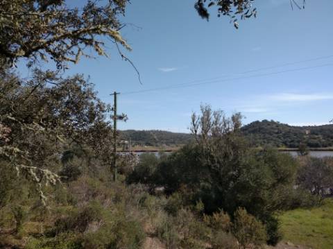 TERRENO RUSTICO COM 5.520 M2 - VISTA RIO GUADIANA - FOZ DE ODELEITE - CASTRO MARIM - ALGARVE