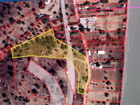 TERRENO RUSTICO COM 5.520 M2 - VISTA RIO GUADIANA - FOZ DE ODELEITE - CASTRO MARIM - ALGARVE