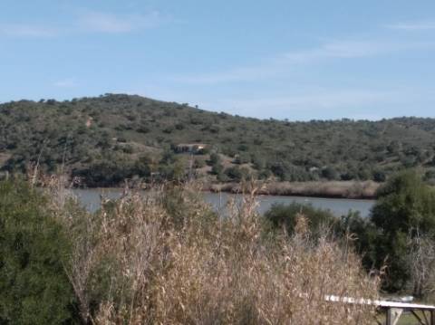 TERRENO RUSTICO COM 5.520 M2 - VISTA RIO GUADIANA - FOZ DE ODELEITE - CASTRO MARIM - ALGARVE