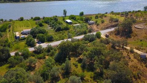 TERRENO RUSTICO COM 5.520 M2 - VISTA RIO GUADIANA - FOZ DE ODELEITE - CASTRO MARIM - ALGARVE