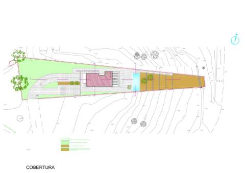 Moradia moderna de excelência T3 isolada com piscina e vistas deslumbrantes.