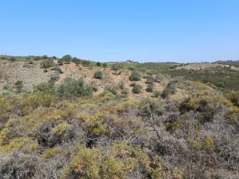 TERRENO RUSTICO COM 7.240 M2 - PRÓXIMO A ALDEIA DOS BALURCOS EM ALCOUTIM - ALGARVE