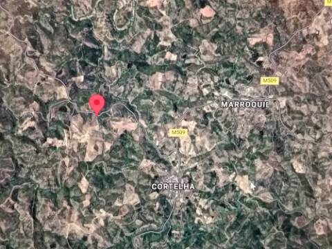 TERRENO RÚSTICO COM 5.920 M2 - BONS ACESSOS - CORTELHA - AZINHAL - CASTRO MARIM - ALGARVE