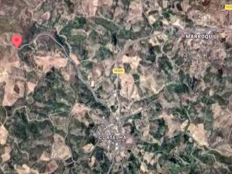 TERRENO RÚSTICO COM 5.920 M2 - BONS ACESSOS - CORTELHA - AZINHAL - CASTRO MARIM - ALGARVE