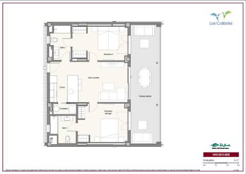 Moradia T2 Unifamiliar Geminada no 2º andar com Terraço 27m2 em Isla de Canela 'Ayamonte', Espanha