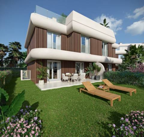 Moradia T2 Unifamiliar Geminada no 2º andar com Terraço 27m2 em Isla de Canela 'Ayamonte', Espanha