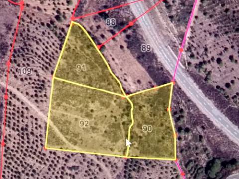 TERRENO COM 19.040 M2 PRÓXIMO AO VALE PEREIRO EM ODELEITE - CASTRO MARIM - ALGARVE