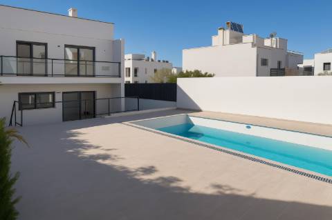 Magnifica moradia moderna T3 com piscina, garagem e elevador panorâmico!