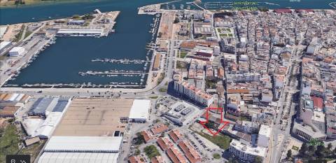 Terreno urbano para construção de 3 Prédios - Zona Ribeirinha - Olhão