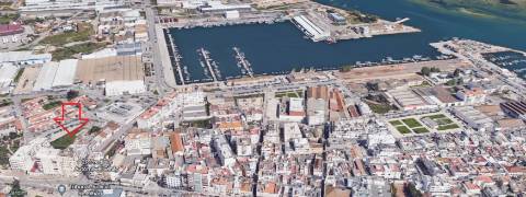 Terreno urbano para construção de 3 Prédios - Zona Ribeirinha - Olhão