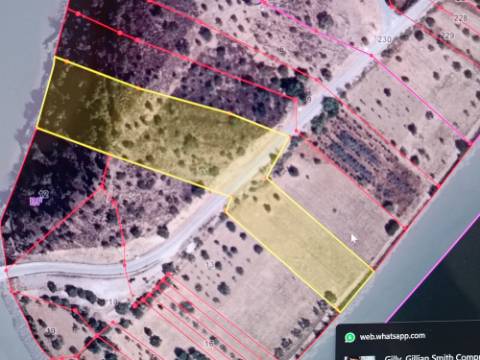 TERRENO COM 12.880 M2 - COM DUAS FRENTES: RIO E RIBEIRA - FOZ DE ODELEITE - CASTRO MARIM - ALGARVE