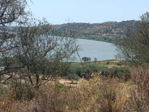 TERRENO COM 12.880 M2 - COM DUAS FRENTES: RIO E RIBEIRA - FOZ DE ODELEITE - CASTRO MARIM - ALGARVE