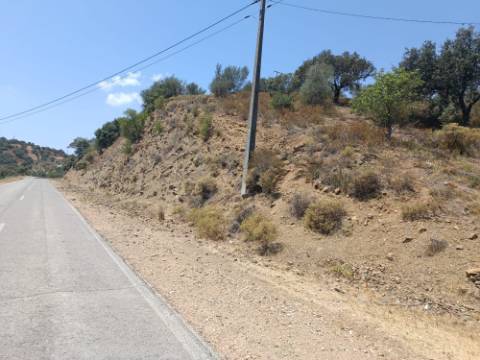 TERRENO COM 12.880 M2 - COM DUAS FRENTES: RIO E RIBEIRA - FOZ DE ODELEITE - CASTRO MARIM - ALGARVE