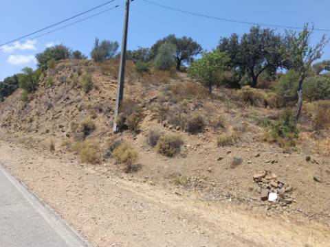 TERRENO COM 12.880 M2 - COM DUAS FRENTES: RIO E RIBEIRA - FOZ DE ODELEITE - CASTRO MARIM - ALGARVE