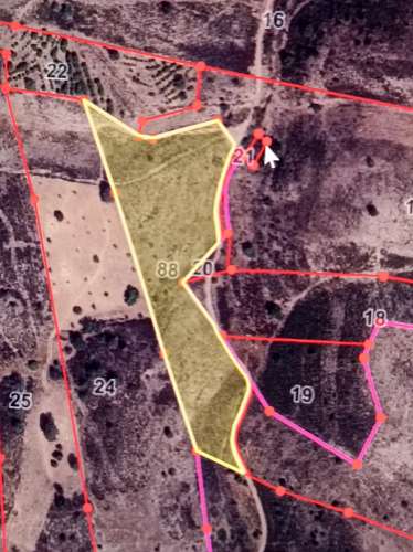 TERRENO COM 12.180 M2 - COM LICENÇA PARA FURO - PEDRA ARRANCADA - ALTURA - CASTRO MARIM - ALGARVE