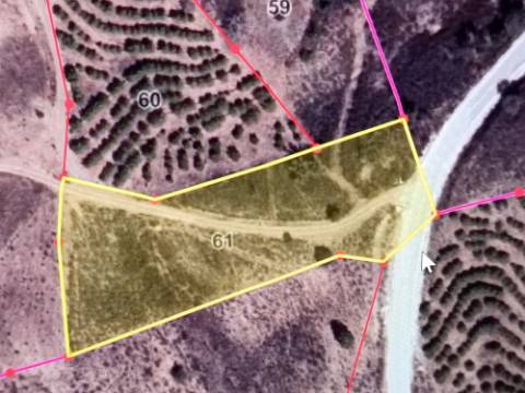 TERRENO RUSTICO COM 4.520 M2 - PRÓXIMO DA CORTE DO GAGO EM CASTRO MARIM - ALGARVE