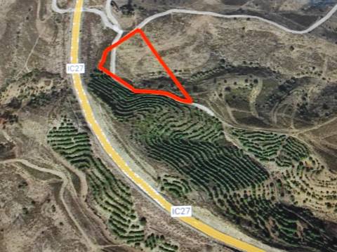 TERRENO RUSTICO COM 9.520 M2 - VISTA DO RIO GUADIANA - VALE ANDREU -CASTRO MARIM - ALGARVE