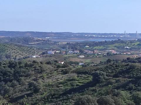 TERRENO RUSTICO COM 9.520 M2 - VISTA DO RIO GUADIANA - VALE ANDREU -CASTRO MARIM - ALGARVE