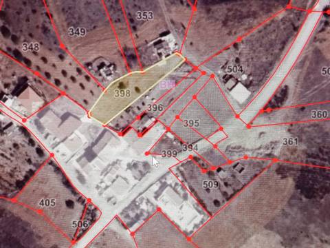 TERRENO URBANO PARA CONSTRUÇÃO - 840 M2 - VISTA MAR E VISTA LAGO - PORTELA ALTA DE CIMA - CASTRO MARIM - ALGARVE