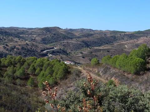TERRENO COM 83.240 M2 - JUNTO A RIBEIRA DE ODELEITE - POSSIBILIDADE DE CONSTRUÇÃO RESIDENCIA E TURISMO EM GALAXES - VAQUEIROS - ALCOUTIM