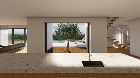 Lote de Terreno para Construção na Quinta do Sobral com projeto aprovado