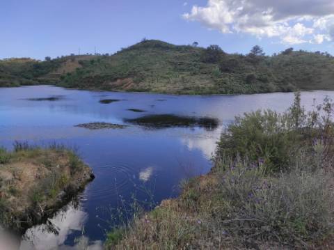 MORADIA TÉRREA - ISOLADA - COM FURO - COM TERRENO DE 600 M2 - CORTE PEQUENA - ODELEITE - CASTRO MARIM