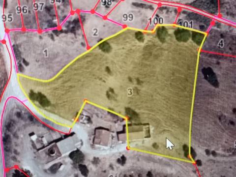 RUÍNA COM TERRENO E VISTA MAR NO MAGOITO EM ODELEITE - CASTRO MARIM