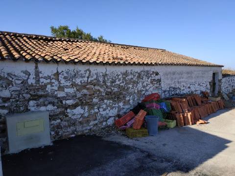 RUÍNA COM TERRENO E VISTA MAR NO MAGOITO EM ODELEITE - CASTRO MARIM