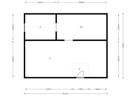 MORADIA ISOLADA EM RUÍNAS, PARA RECUPERAR COM TERRENO DE 1.560 M2 - AMPLIAR A 250 M2 - COM GARAGEM - PISCINA - ALCARIAS GRANDES - ALGARVE
