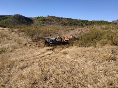TERRENO RÚSTICO COM 7880 M2 JUNTO A BARRAGEM DO BELICHE - AZINHAL - CASTRO MARIM - ALGARVE - PORTUGAL