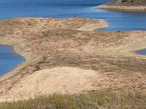TERRENO RÚSTICO COM 7880 M2 JUNTO A BARRAGEM DO BELICHE - AZINHAL - CASTRO MARIM - ALGARVE - PORTUGAL