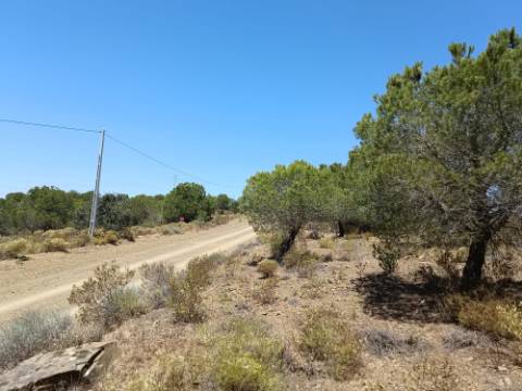 TERRENO RUSTICO COM 12.200 M2 - AGUA E LUZ - PRÓXIMO A FOZ DE ODELEITE - ODELEITE - CASTRO MARIM - ALGARVE